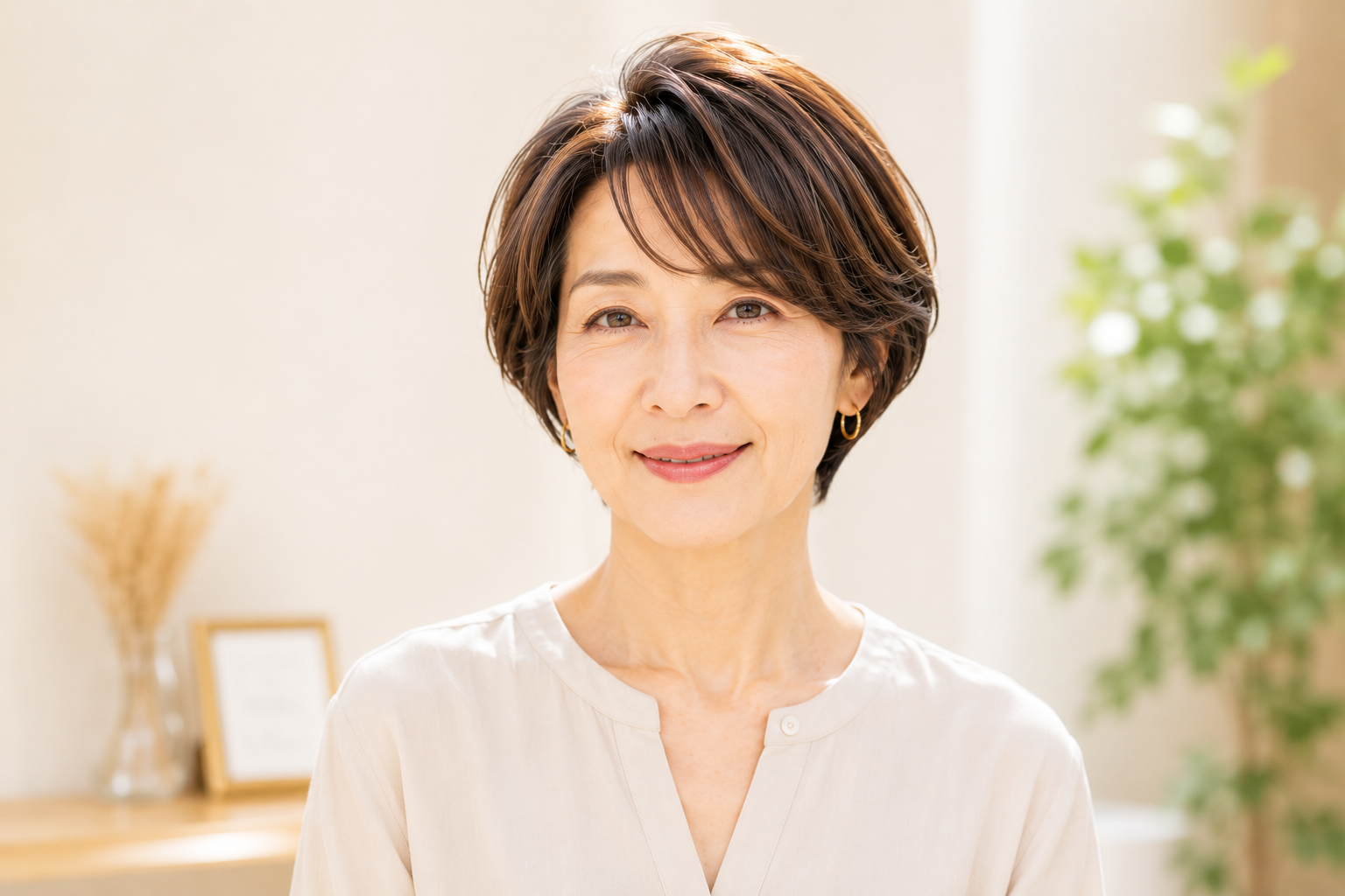 髪質改善オーガニック白髪染め ビフォーアフター